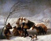 弗朗西斯科 德 戈雅 : The Snowstorm